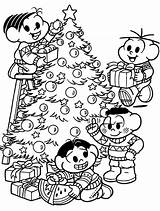 Natal Colorir Turma Imagens Jogos Arvore Mônica árvore Presentes Margarida Pra Arvores Crianças Abc sketch template