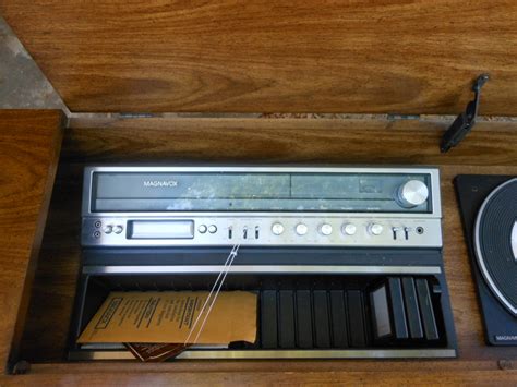stuck drawer magnavox console stereo