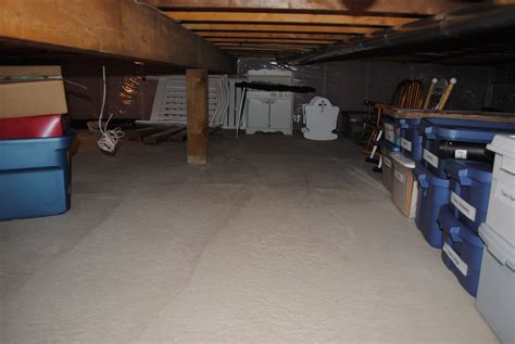 tobies thoughts resolutionsearly finished crawl space update