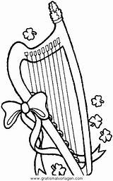 Harfe Instrumenty Harpa Patrick Colorat Strumenti Musicali Lyre Instrumentos Muzyczne Kolorowanki Musicais Cu Dzieci Kolorowanka Colorir Gradinita Fise Misti Copii sketch template