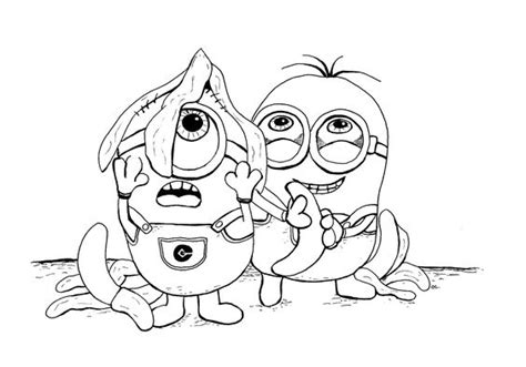 minions  bananas coloring pages cartoons coloring pages