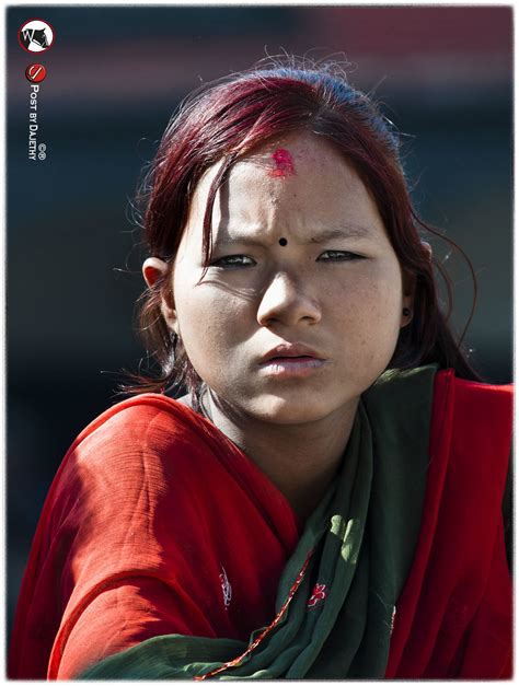 nepali girl   red sari explored  january  flickr