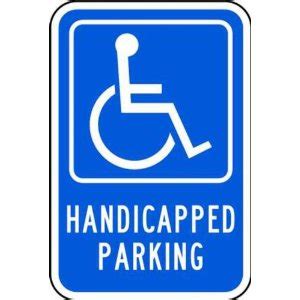 wheelchair parking sign clipart
