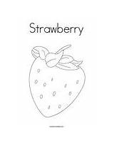 Coloring Strawberry Change Template sketch template