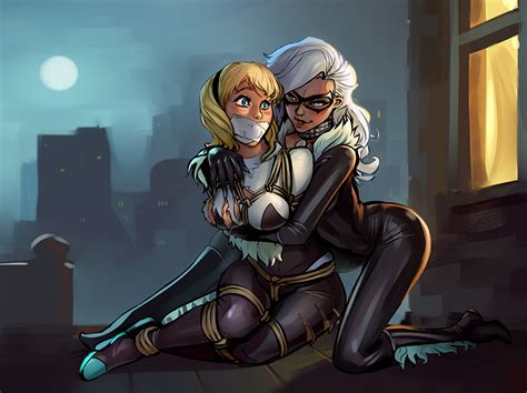 Spider Gwen And Black Cat Cs By Saneperson Hentai Foundry