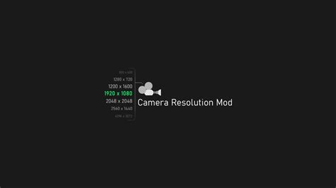 camera resolution mod ds max camera modifier youtube