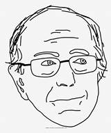 Coloring Sanders Bernie Kindpng sketch template