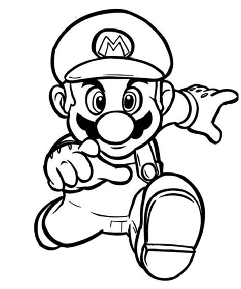 mario coloring pages themes  apps  kids