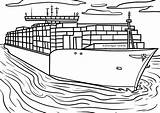 Containerschiff Malvorlage Schiffe Malvorlagen Ausmalbild sketch template
