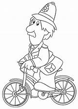 Postman Pat Coloring Pages Books Last sketch template