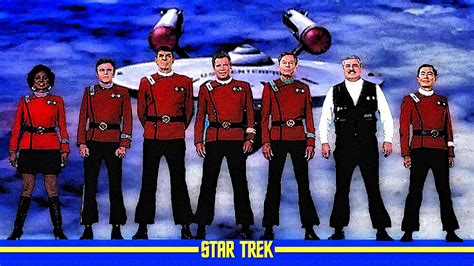 star trek enterprise and crew by dave daring on deviantart
