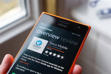 official tesco mobile app  readily   windows phone windows central