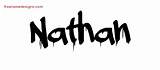 Nathan Graffiti Name Stephan Tattoo Designs Names Graphic Tag Freenamedesigns sketch template