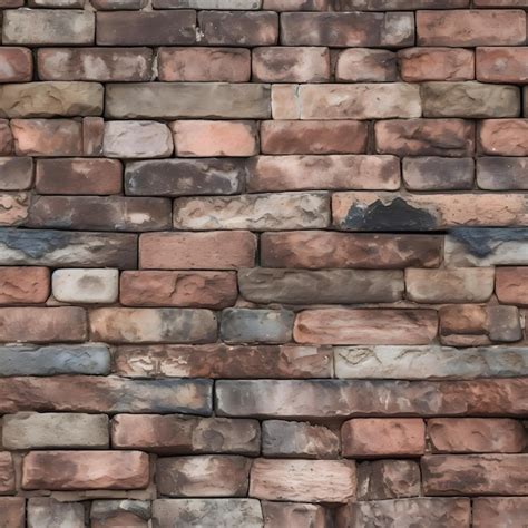 premium ai image brick wall texture
