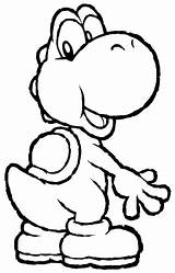 Yoshi Pages Coloring Egg Getcolorings sketch template