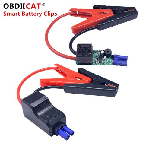 hot clip kabel fuer auto starthilfe mit ec stecker stecker notfall blei kabel batterie alligator