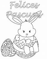 Pascua Easter sketch template