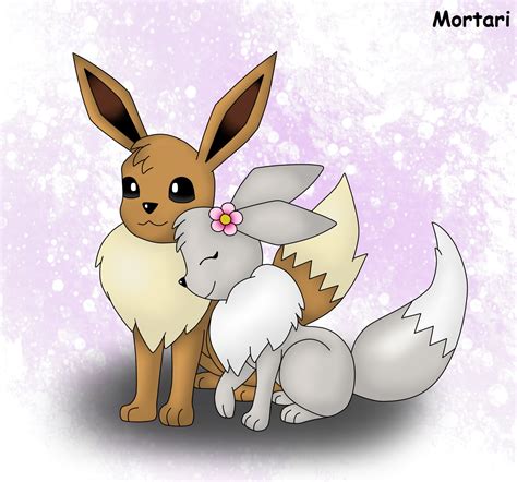 eevee  love  bihmortari  deviantart