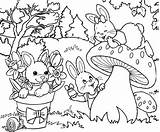 Bunny Coloringfree 101coloring sketch template