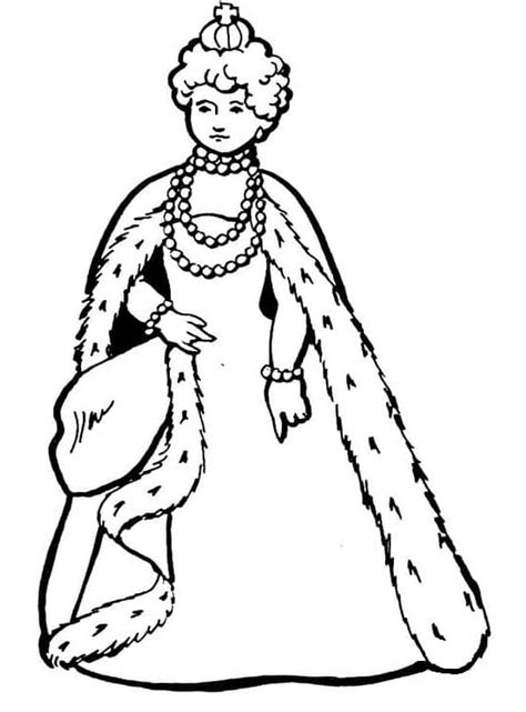 queen coloring page  printable coloring pages  kids