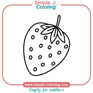 simple coloring fruits easy coloring pages coloring pages fruit