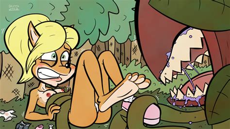 rule 34 anthro bandicoot barefoot blonde hair bound breasts coco