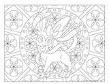 Pokemon Coloring Sylveon Pages Adult Windingpathsart Adults Printable Sheets Colouring Mandala Color Drawing Getdrawings Getcolorings Print Kids Comments sketch template