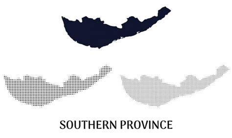 southern province map vector frebers