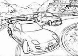 Pages Coloring Car Drifting Cars Hill Cool Color Drawings Drawing Visit Gtr Sketch Boys Slammed sketch template