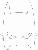 Batman Mask Printable Template Kids sketch template