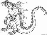 Godzilla Coloring Pages Printable King Ghidorah Coloring4free Sheet Sheets Color Three Kids Monster Clipart Books Scatha Worm Popular Getcolorings Coloringhome sketch template
