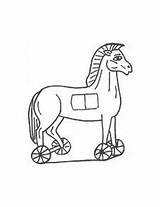 Trojan Horse sketch template