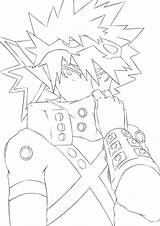 Coloring Pages Bakugo Katsuki Academia Hero Popular sketch template