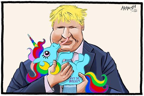 evening standard cartoon brexit unicorn rukpolitics