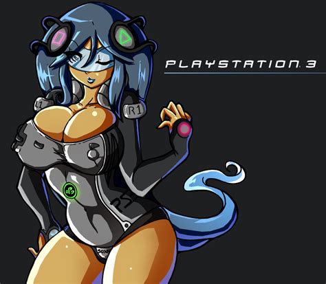 Ps3 Tan Coloured By Jenovasilver Hentai Foundry