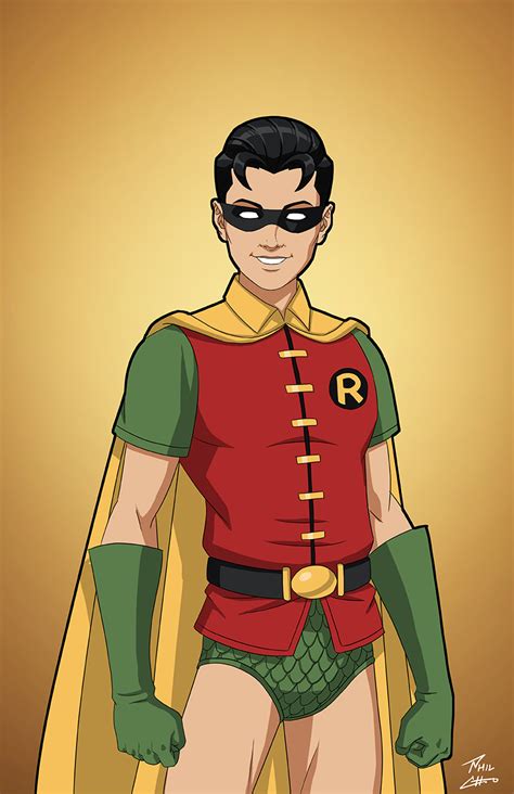 Robin Dick Grayson First Appearance By Phil Cho On Deviantart