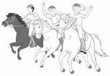 Bibi Ausmalen Pferde Zum Ausmalbildertv Malvorlagentv sketch template