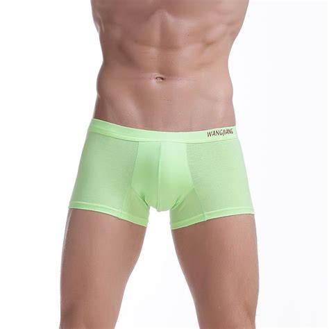 2019 Mens Underwear Pouch Boxer Homme Sexy Panties Exotic Male
