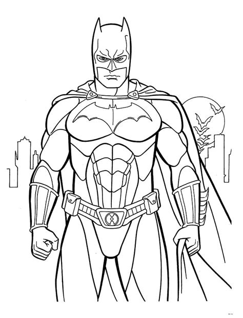 gambar batman bats coloring page  printable pages click spiderman