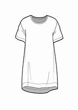Shirt Drawing Sketch Flat Fashion Dress Technical Sketches Drawings Dresses Template Desenho Flats Moda Blusas Masculinas Paintingvalley Style Templates Feminina sketch template
