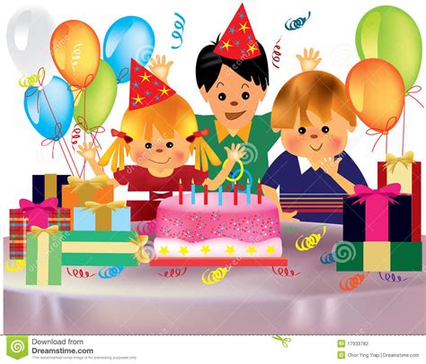birthday party clipart   clip art images clipartlook