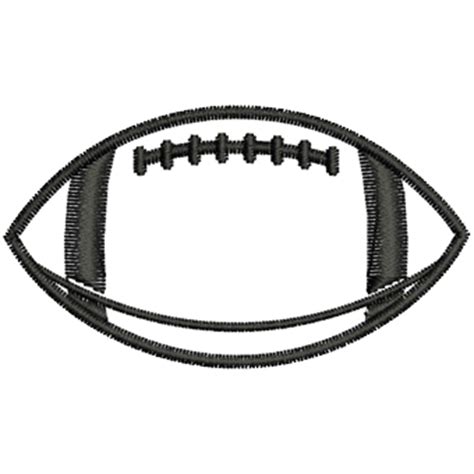 football outline image    clipartmag