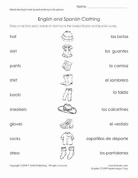 Spanish Kindergarten Worksheets Silopeem