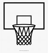 Basketball Hoop Coloring Transparent Clipart Background Pngitem sketch template