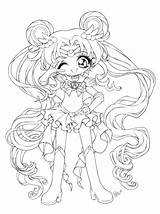 Sailormoon Sureya Manga Deviantart Coloriages Chezsteffy Divers Mangas sketch template