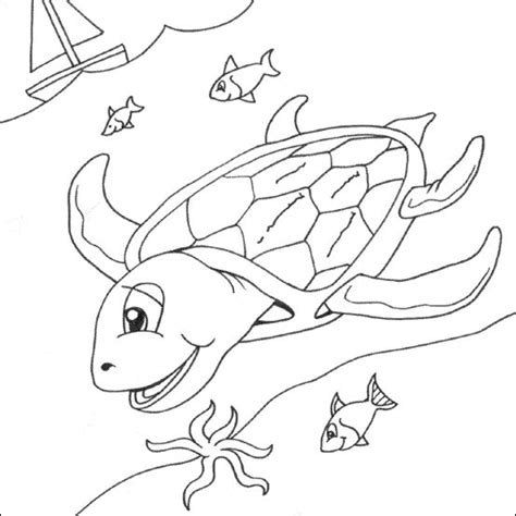 funny turtle coloring pages  turtle coloring pages animal