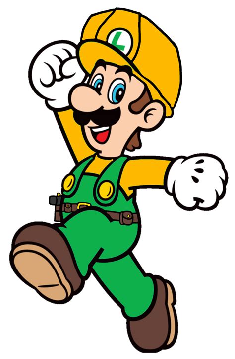 Super Mario Builder Luigi 2d By Joshuat1306 On Deviantart