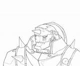 Elric Alphonse Coloring Pages Character sketch template