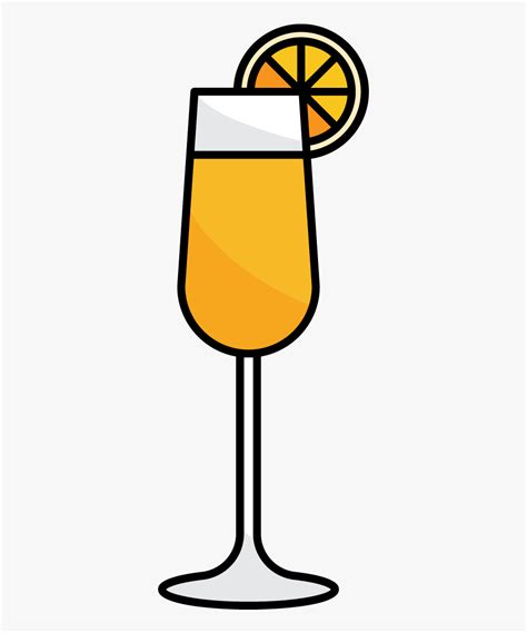 Champagne Clipart Mimosa Mimosas Glass Clip Art Free