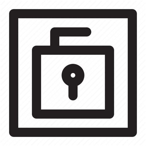 Unlock Unlocked Safe Secure Password Passcode Security Icon